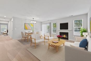 Well lit living spaces